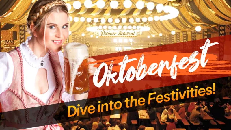 Promoção da Oktoberfest Tradicional Laranja YouTube Thumbnail