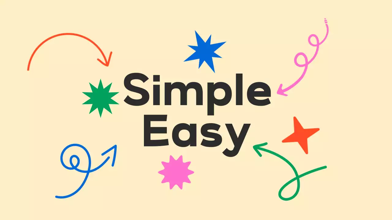 베이지 기본 단순 도형 보고서