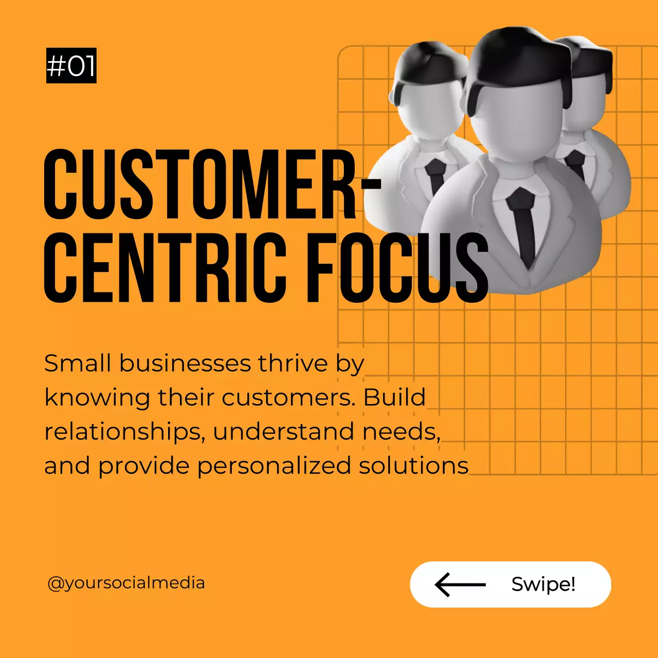 Orange Modern Sales Promotion Social Media Post