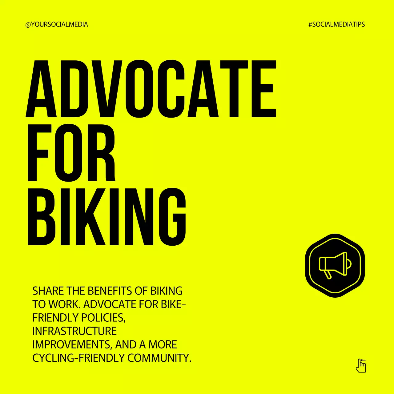 Grey Modern Bike Promotion Social Media Post