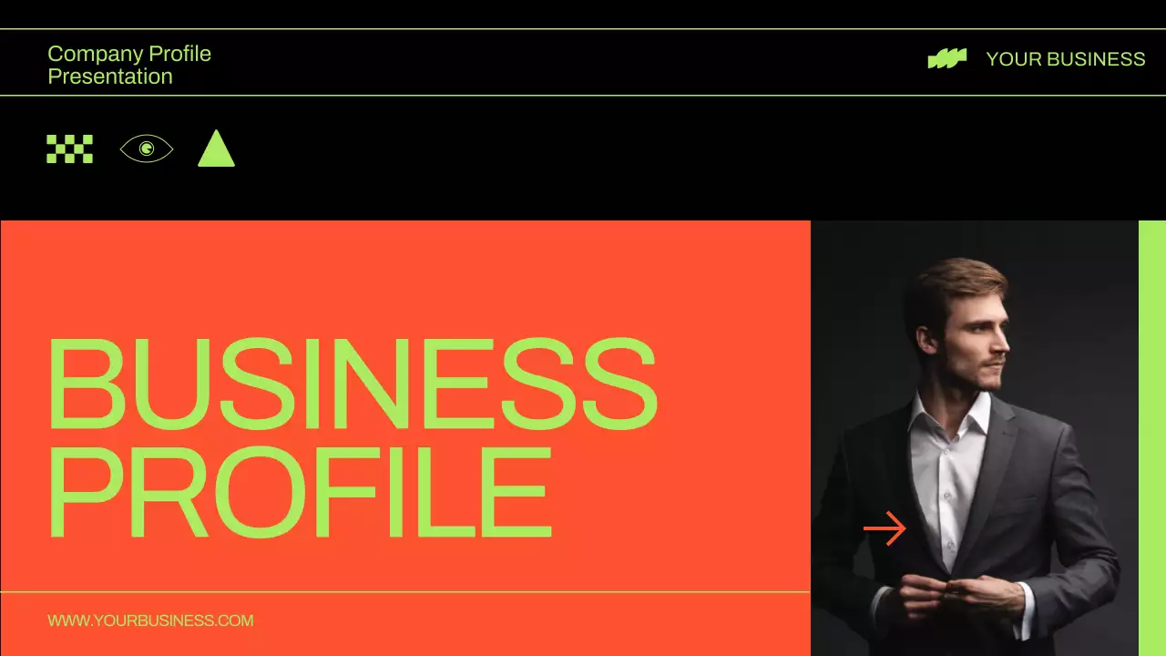 Orange Modern Business Presentation