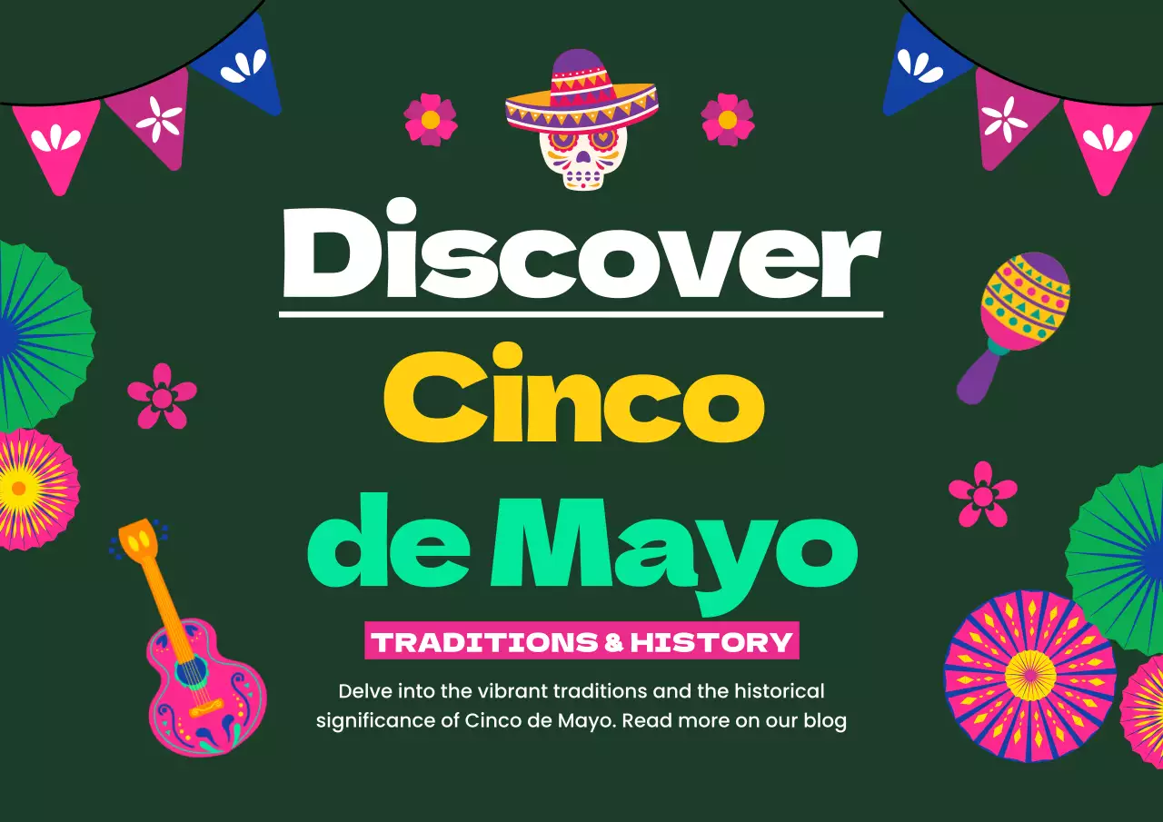 Green Cultural Holiday Promotion Poster