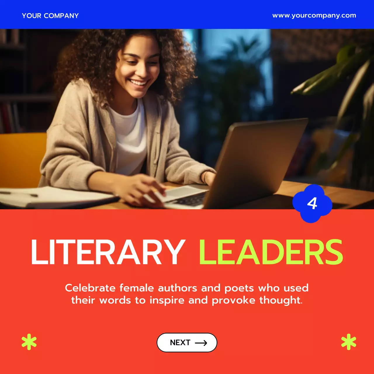 Purple Modern Empowerment Guide Social Media Post