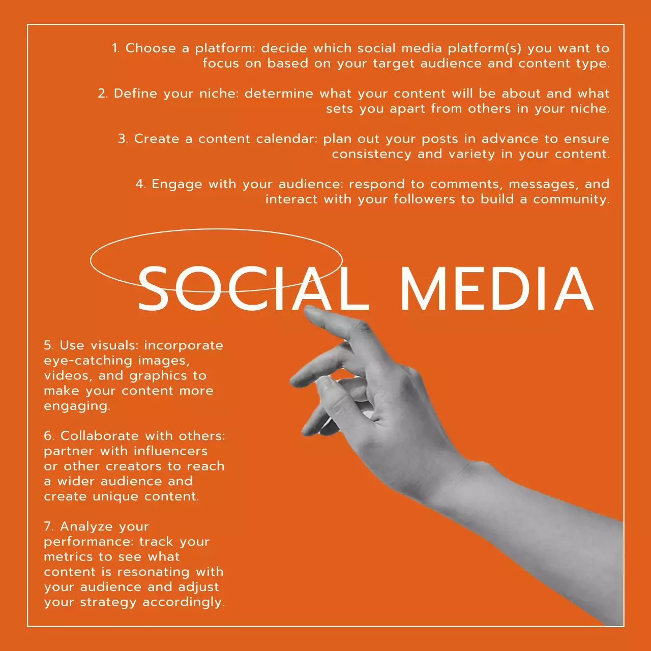 Orange Modern Branding Guide Social Media Post