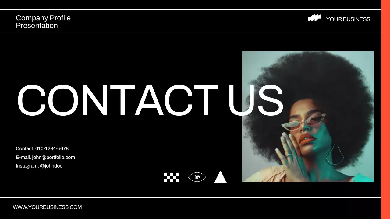 Orange Modern Business Presentation