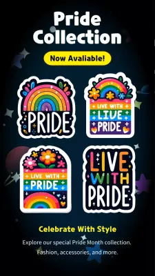 Rainbow Trendy Pride Promotion Instagram Post
