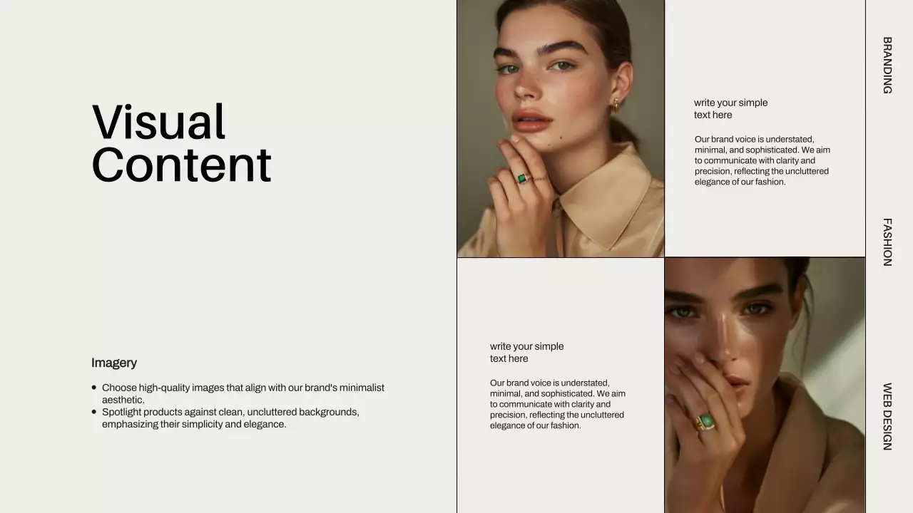 Beige Minimal Content Guide Presentation
