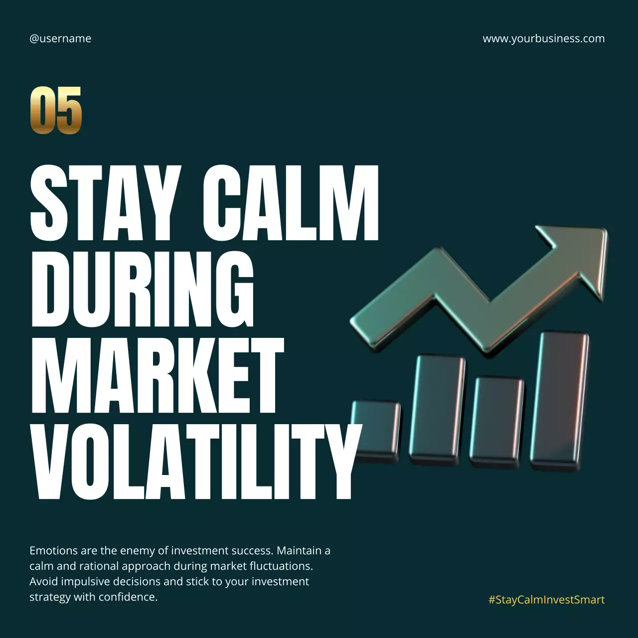 Green Modern Finance Promotion Social Media Post