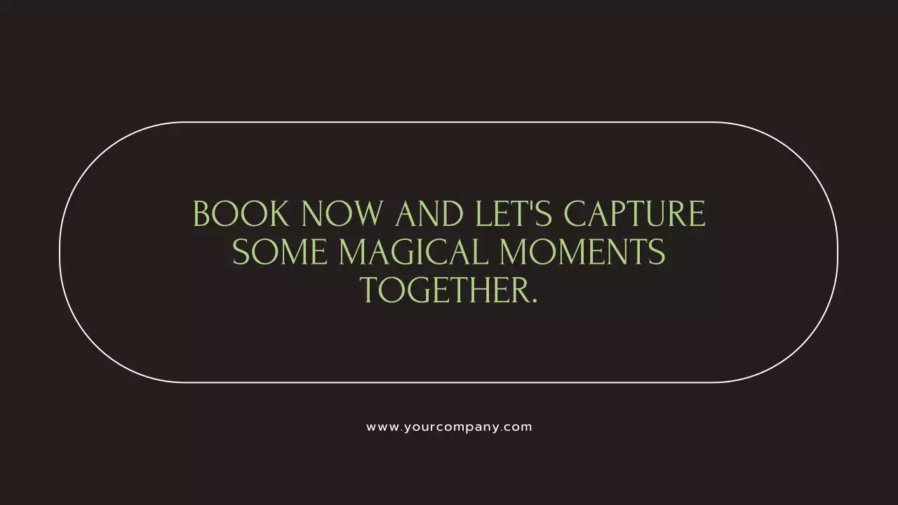 Black Elegant Photography Promotion Presentation