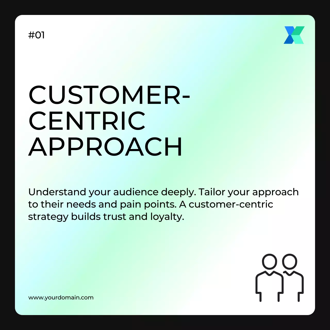 Mint Modern Sales Guide Social Media Post