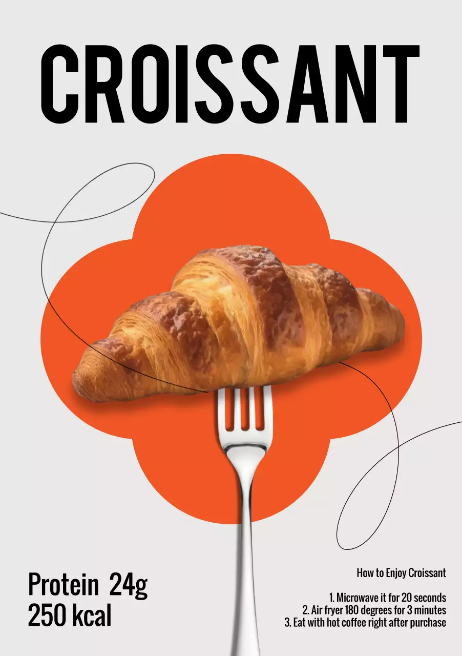 베이커리 포스터