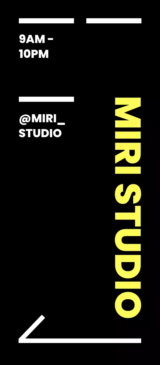 검정 노랑 포인트 스튜디오 위치 안내