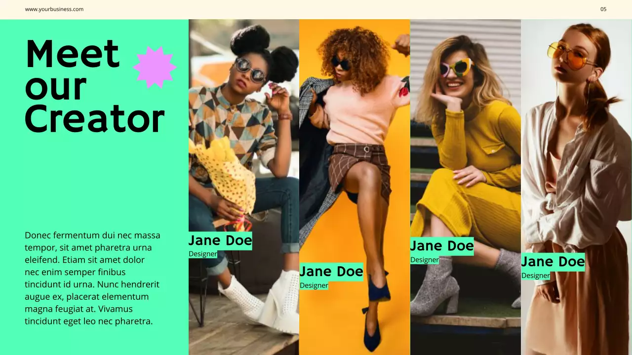 Mint Trendy Business Presentation