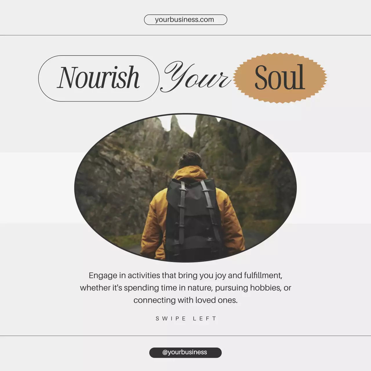 White Elegant Wellness Guide Social Media Post