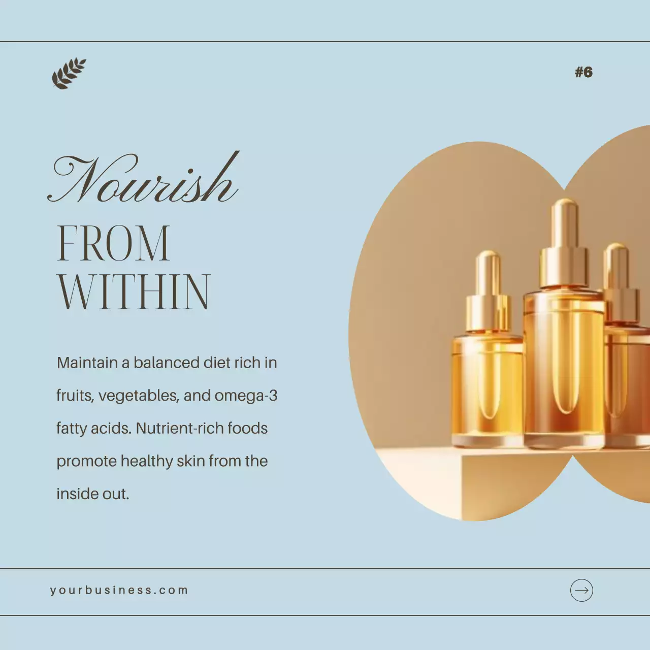 Beige Elegant Skincare Guide Social Media Post