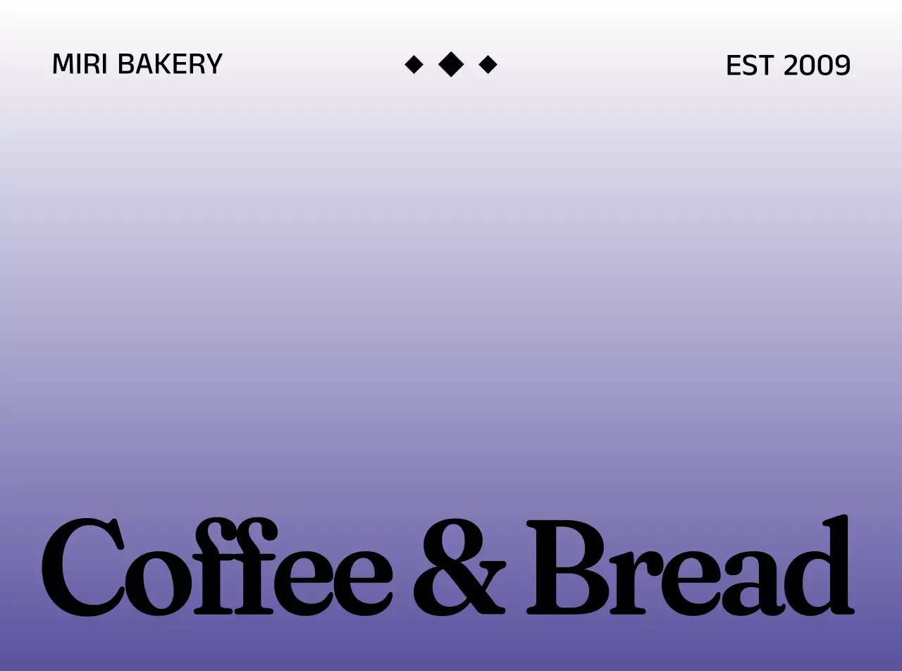 파랑색 그라데이션 깔끔한 타이포 큐알코드 홍보