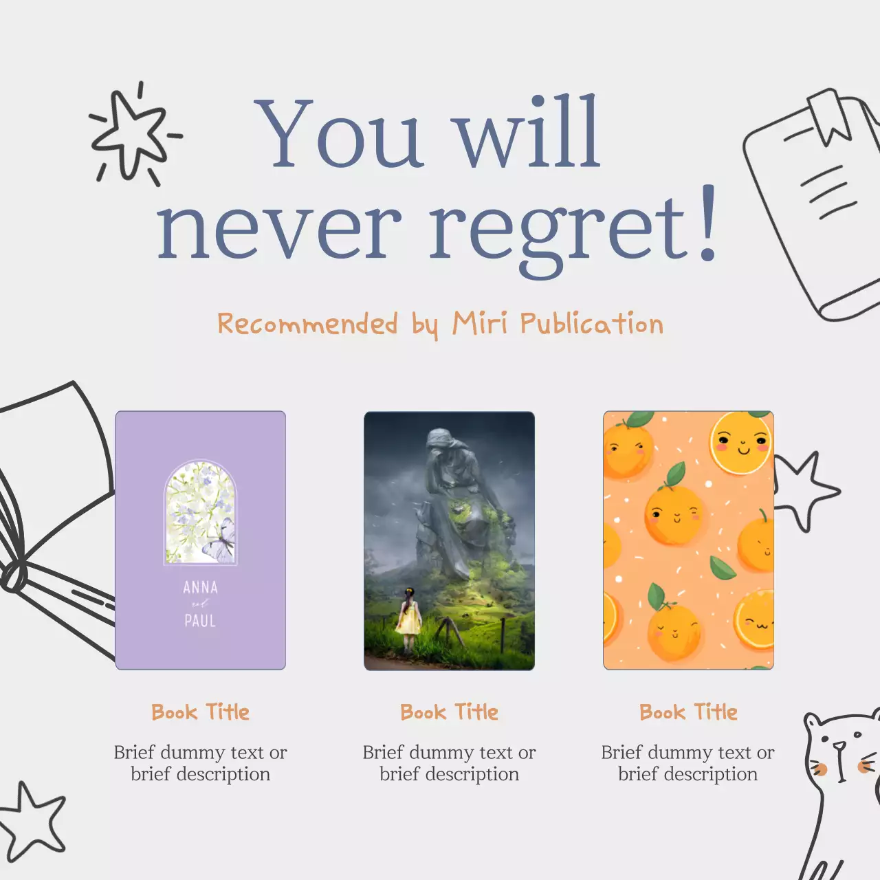 Beige Creative Book Promotion Instagram Post