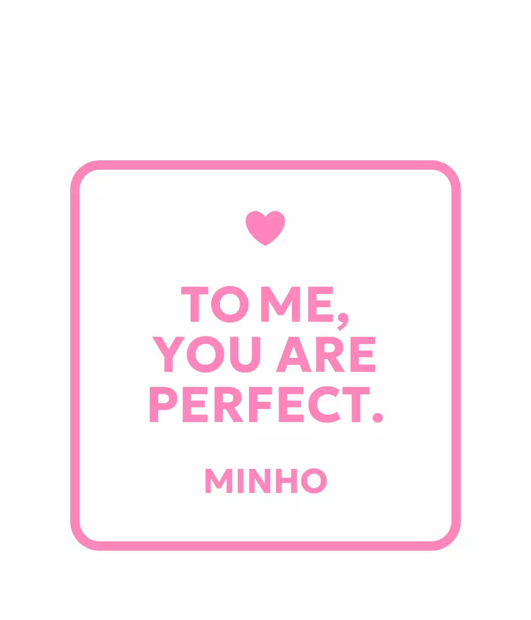 사랑스러운 글귀가 인상적인 디자인