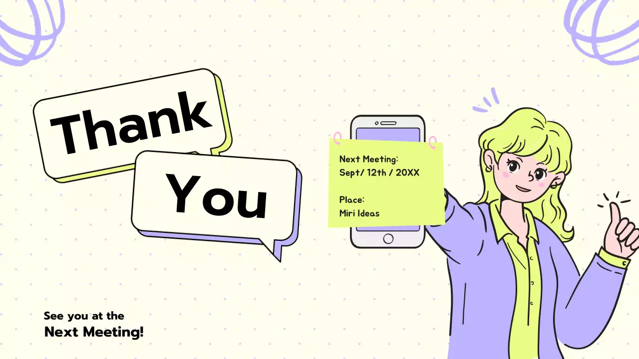 퍼플 플레이풀 마케팅 프리젠테이션