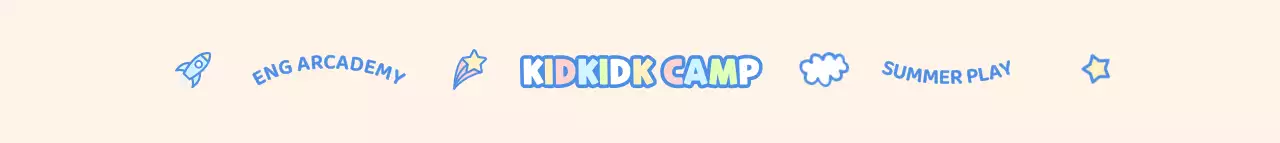 귀여운 파스텔톤 우주 컨셉의 어린이 스트랩 디자인