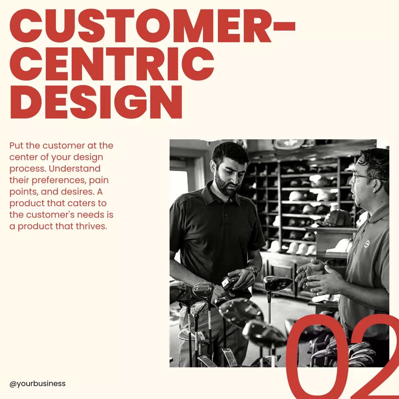 Red Modern Product Guide Social Media Post