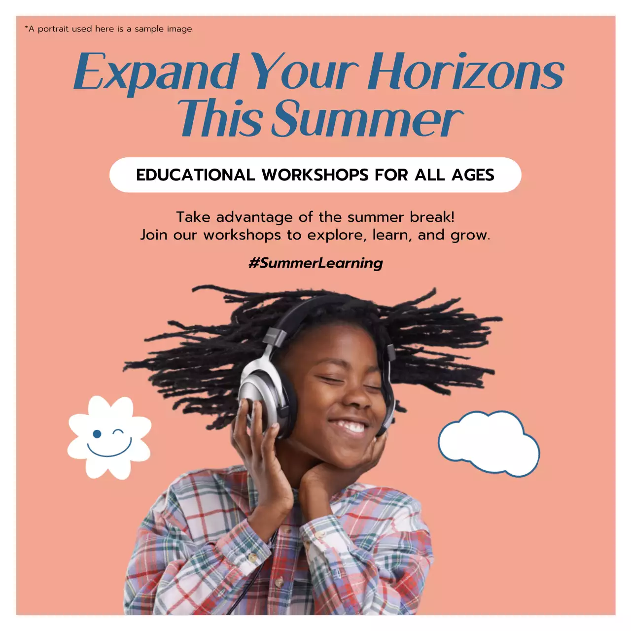 Coral Modern Workshops Announcement Social Media Post