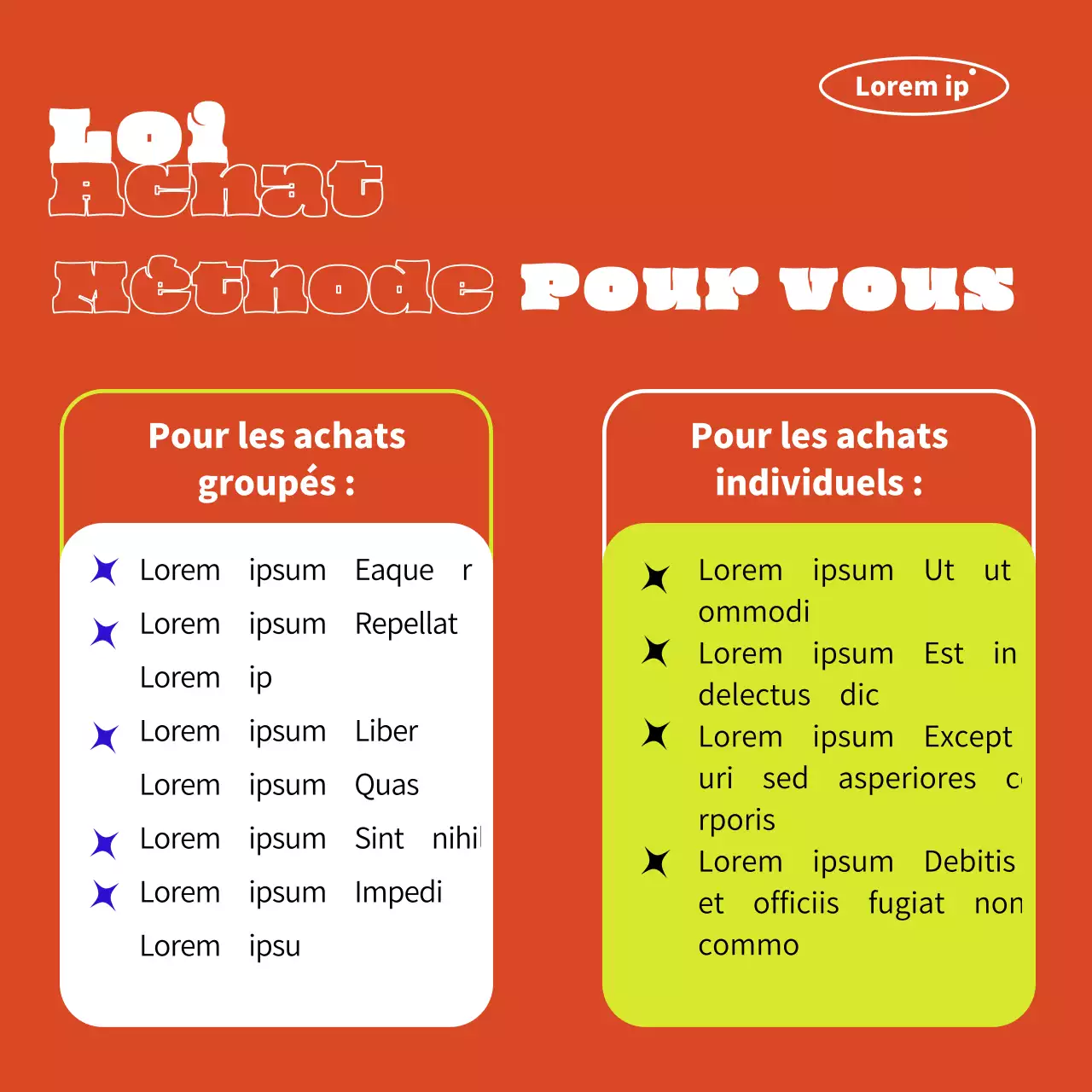 Bleu et blanc Publicité pour les offres du vendredi noir à la mode