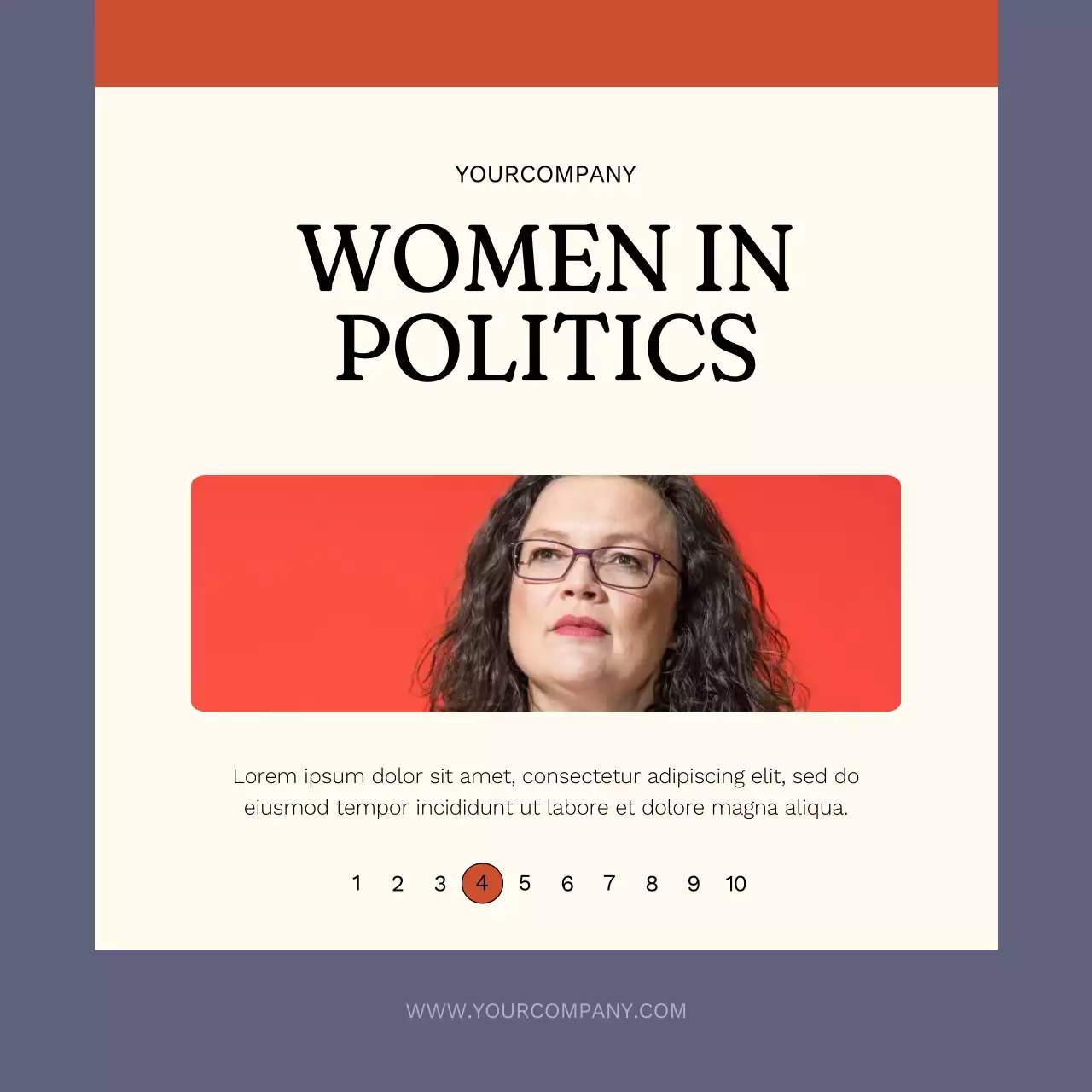 Pink Modern Women's Celebration Promotion Social Media Post