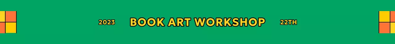 다양한 색상을 활용한 체크박스와 레트로한 타이포그래피 디자인