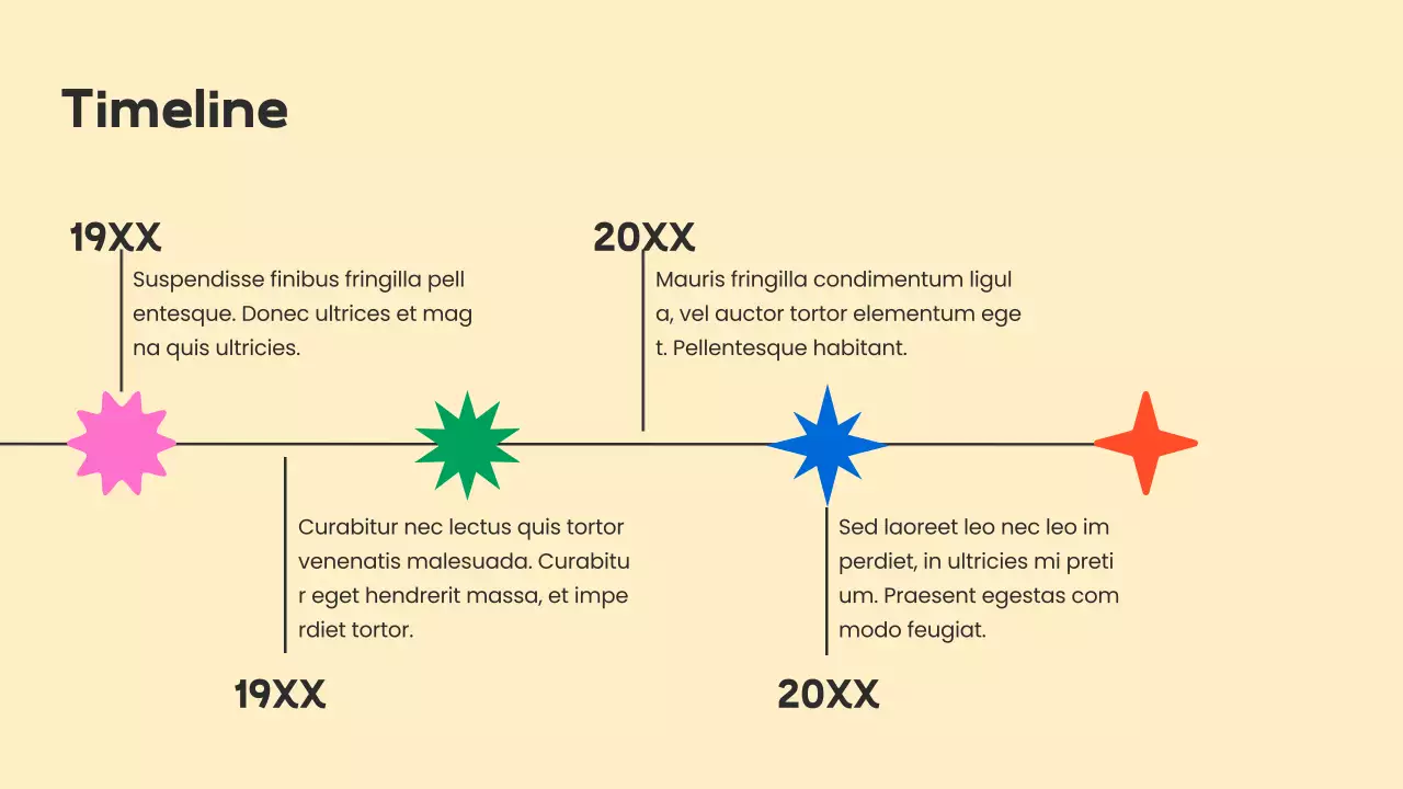 베이지 기본 단순 도형 보고서
