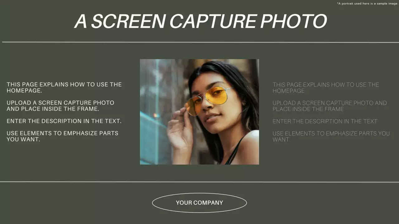 Sage Minimal Photo Guide Presentation