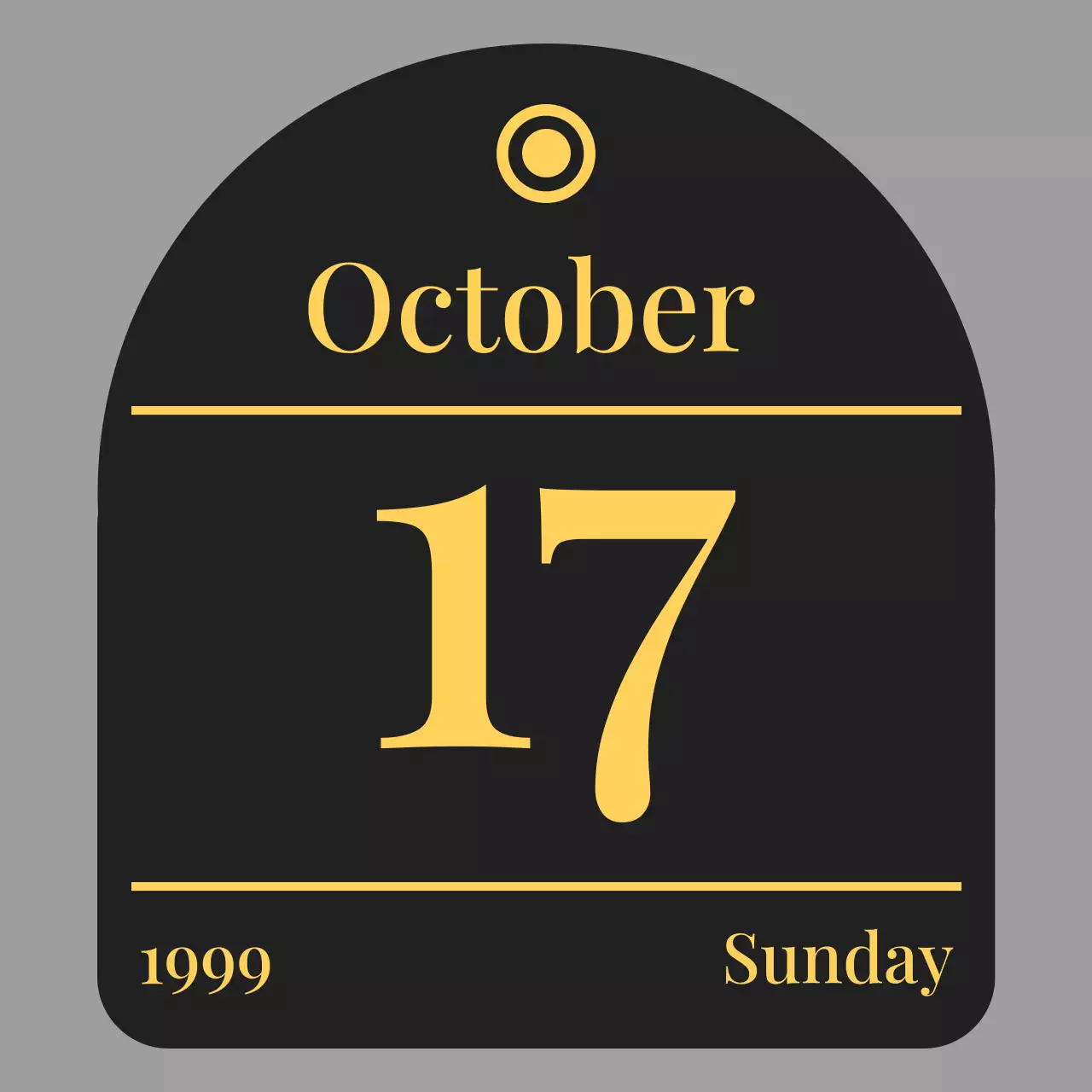 원하는 날짜를 넣을 수 있는 달력 스타일의 디자인