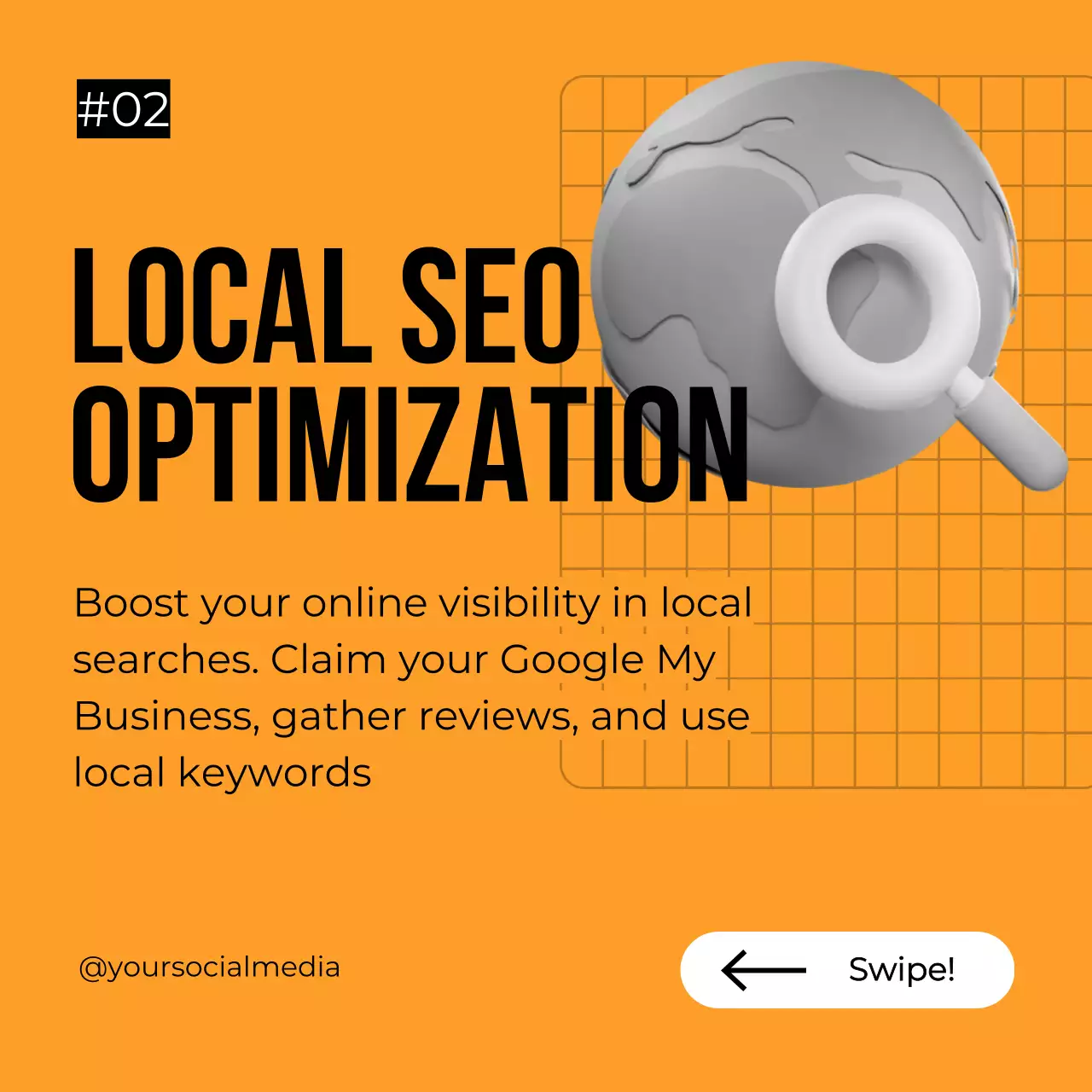 Orange Modern Sales Promotion Social Media Post