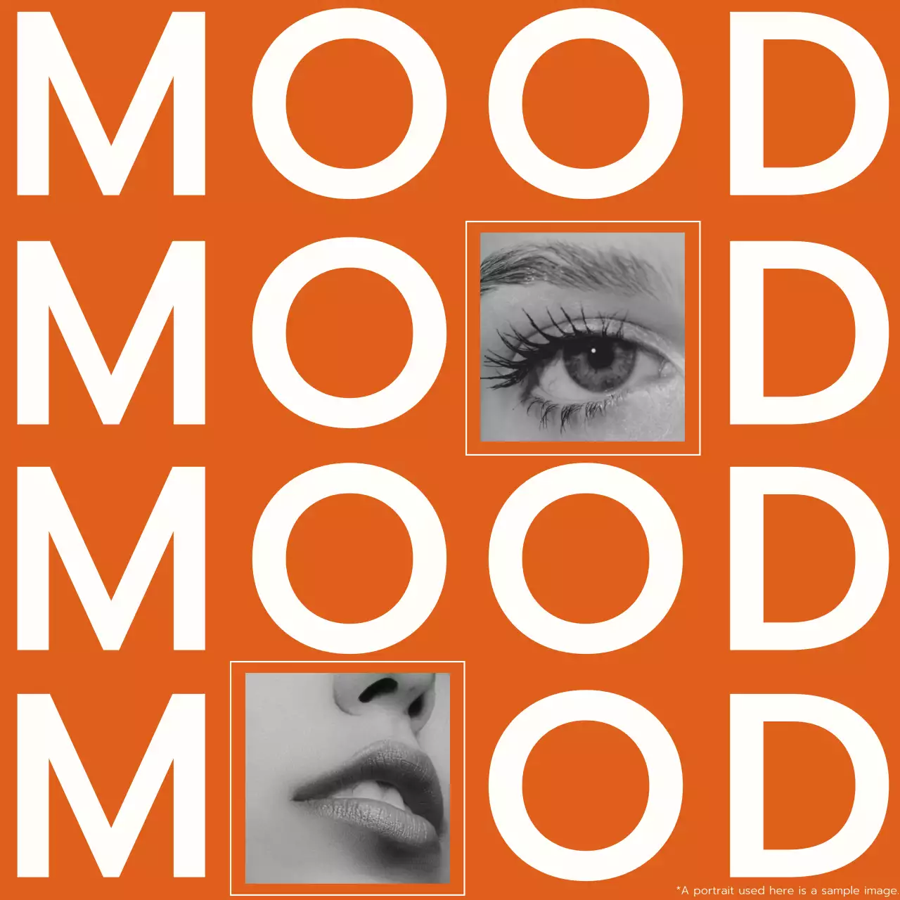 Orange Modern Branding Guide Social Media Post