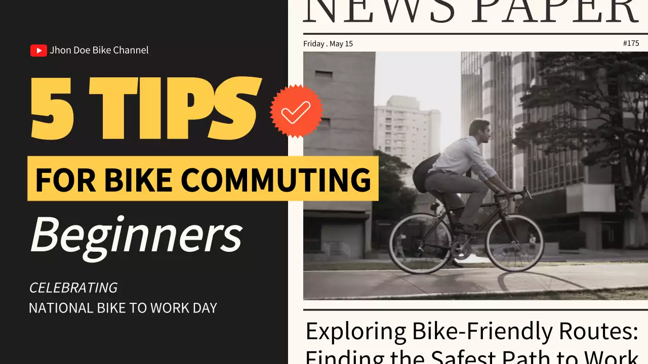 Black Modern Bike Guide YouTube Thumbnail