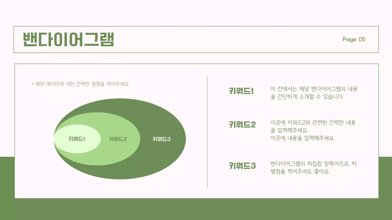 초록과 핑크의 단순한 NGO 단체에서 사용하기 좋은 보고서
