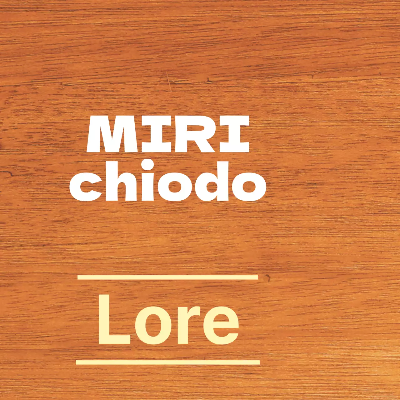 Annuncio della ragione sociale in bianco e giallo chiaro