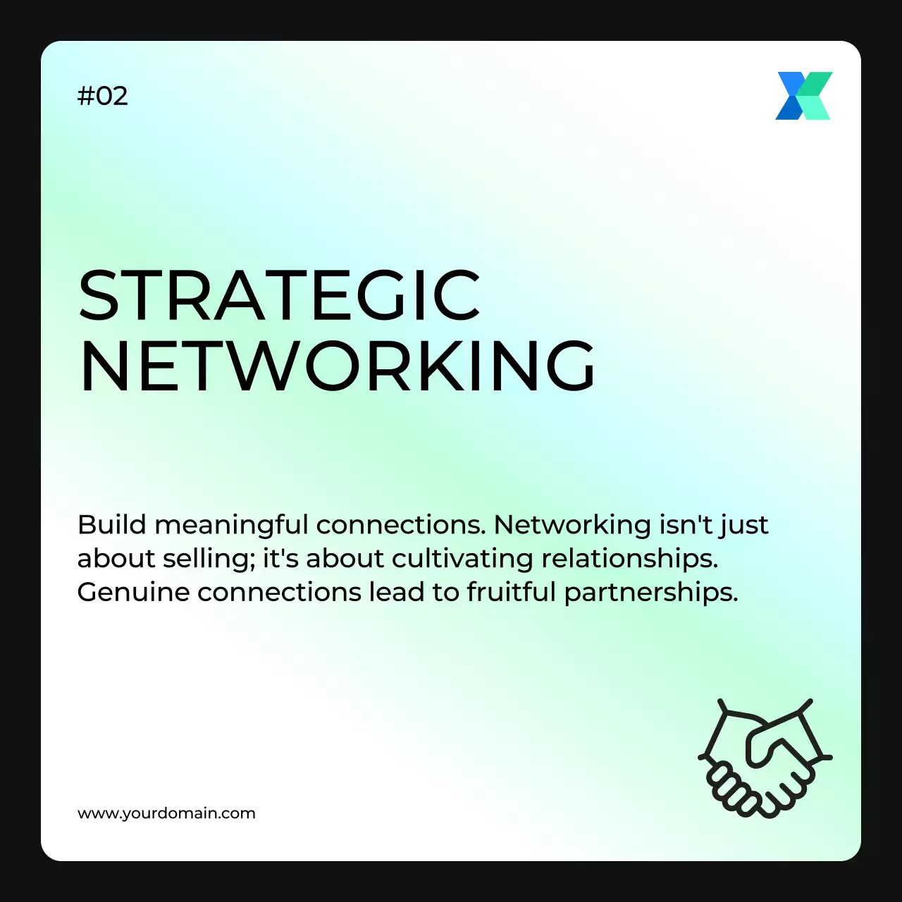 Mint Modern Sales Guide Social Media Post