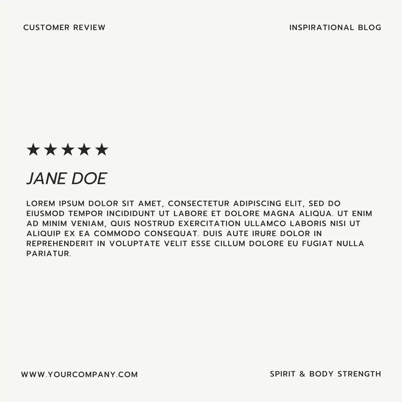 Beige Minimal Wellness Promotion Social Media Post