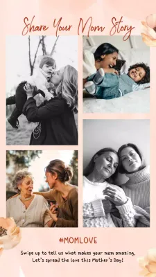 Beige Elegant Mother's Day Promotion Instagram Post