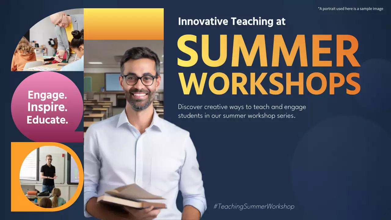 Navy Modern Teaching Promotion YouTube Thumbnail