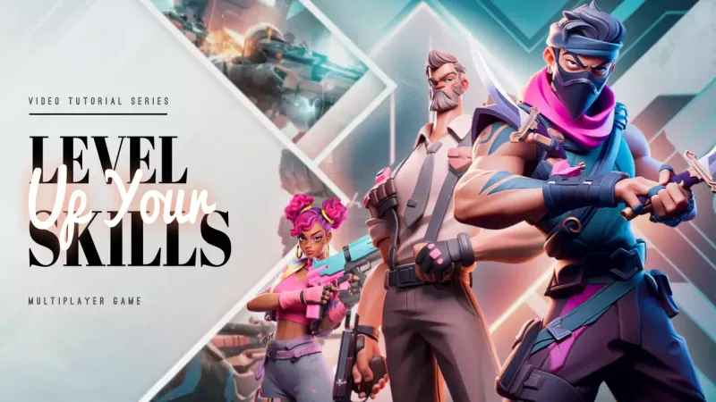 Blue Modern Gaming Guide YouTube Thumbnail