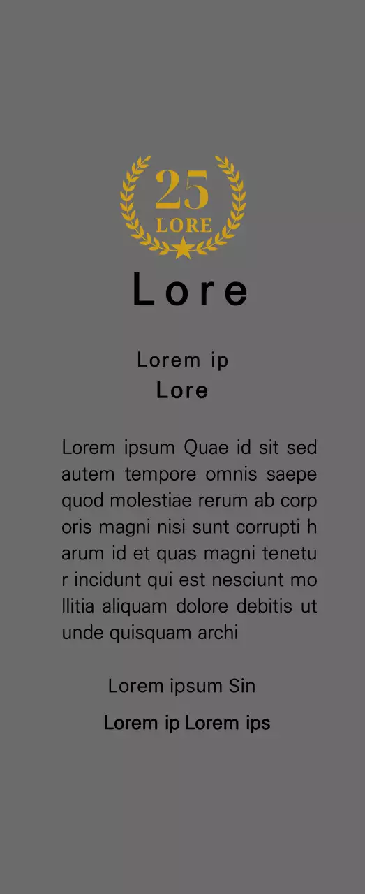 Plaque de longévité avec lauriers et étoiles en or