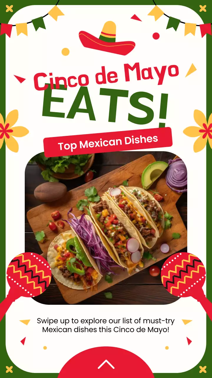 Green Traditional Mexican Promotion Instagram Post