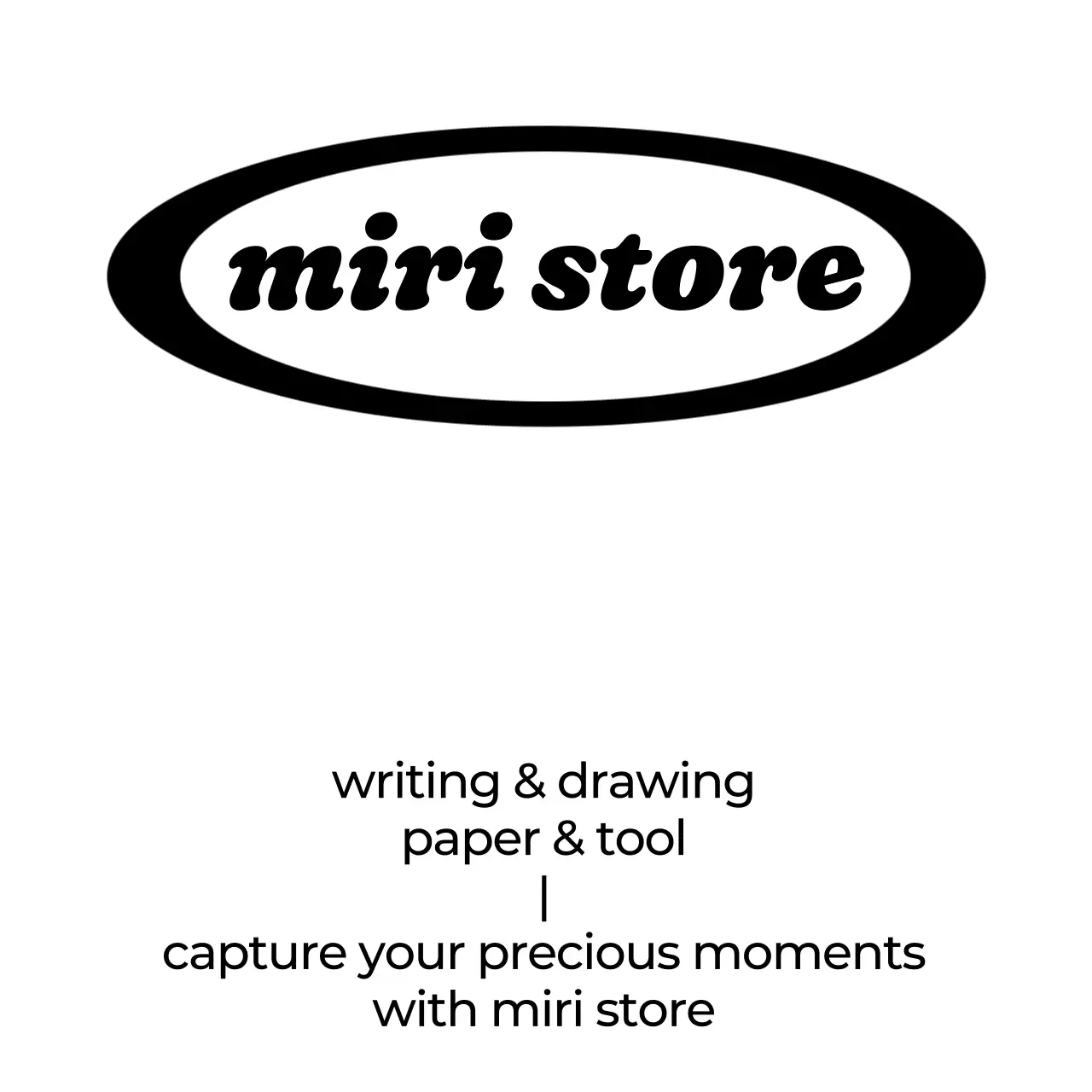 검정 모던 깔끔한 동그라미 로고