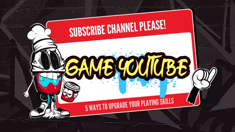 Red Comic Gaming Promotion YouTube Thumbnail