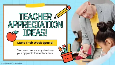 Blue Simple Teacher Guide YouTube Thumbnail