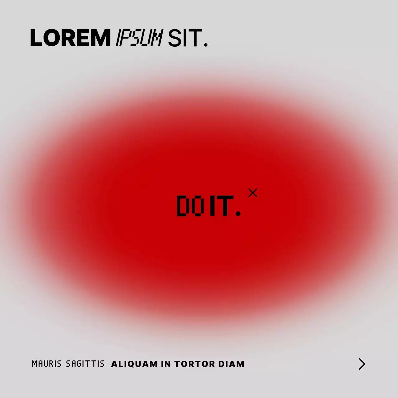 Red Modern Motivation Promotion Social Media Post