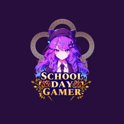 Purple Animation Gamer Announcement YouTube Thumbnail