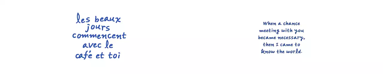 필기체 텍스트와 손그림이 있는 빈티지한 느낌의 굿즈